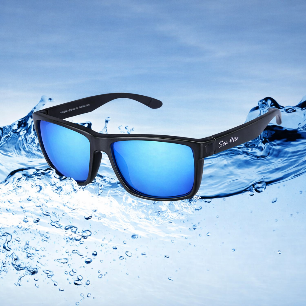 Surge Sea Flite sunglasses near the ocean